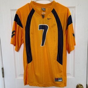 Nike women’s  WVU gold and blue jersey
